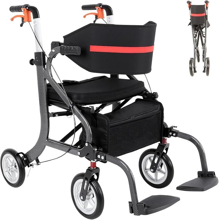 PIPIBEAR 歩行器 シルバーカー 座れる 買い物カゴ付き 1台3役歩行器＋