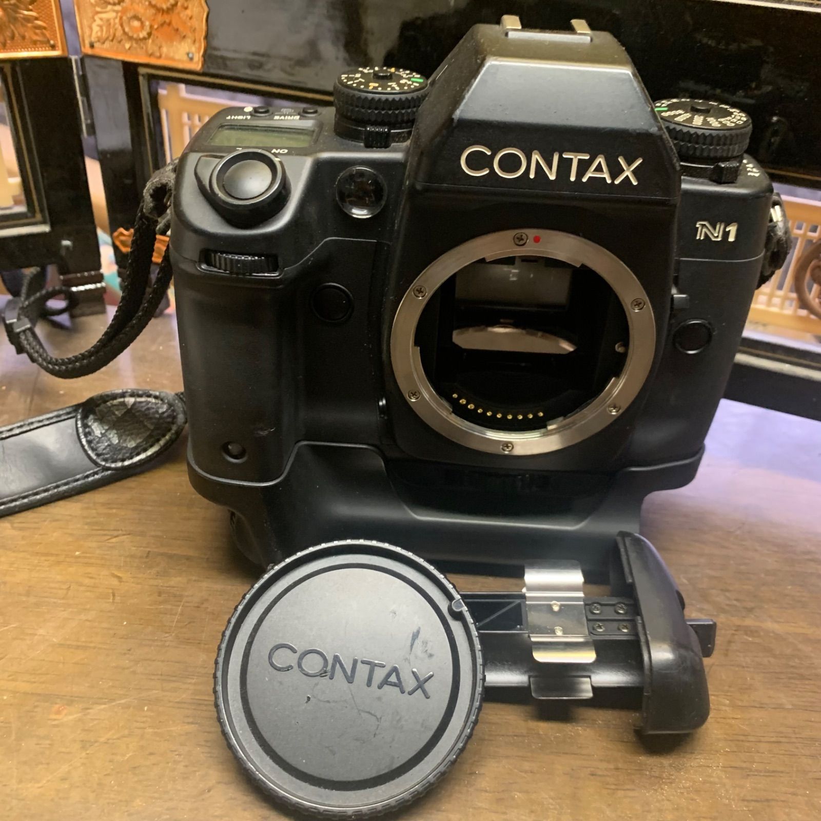 【通電◎】CONTAX（コンタックス）N1 ボディ バッテリーホルダー P-9付 21,299円