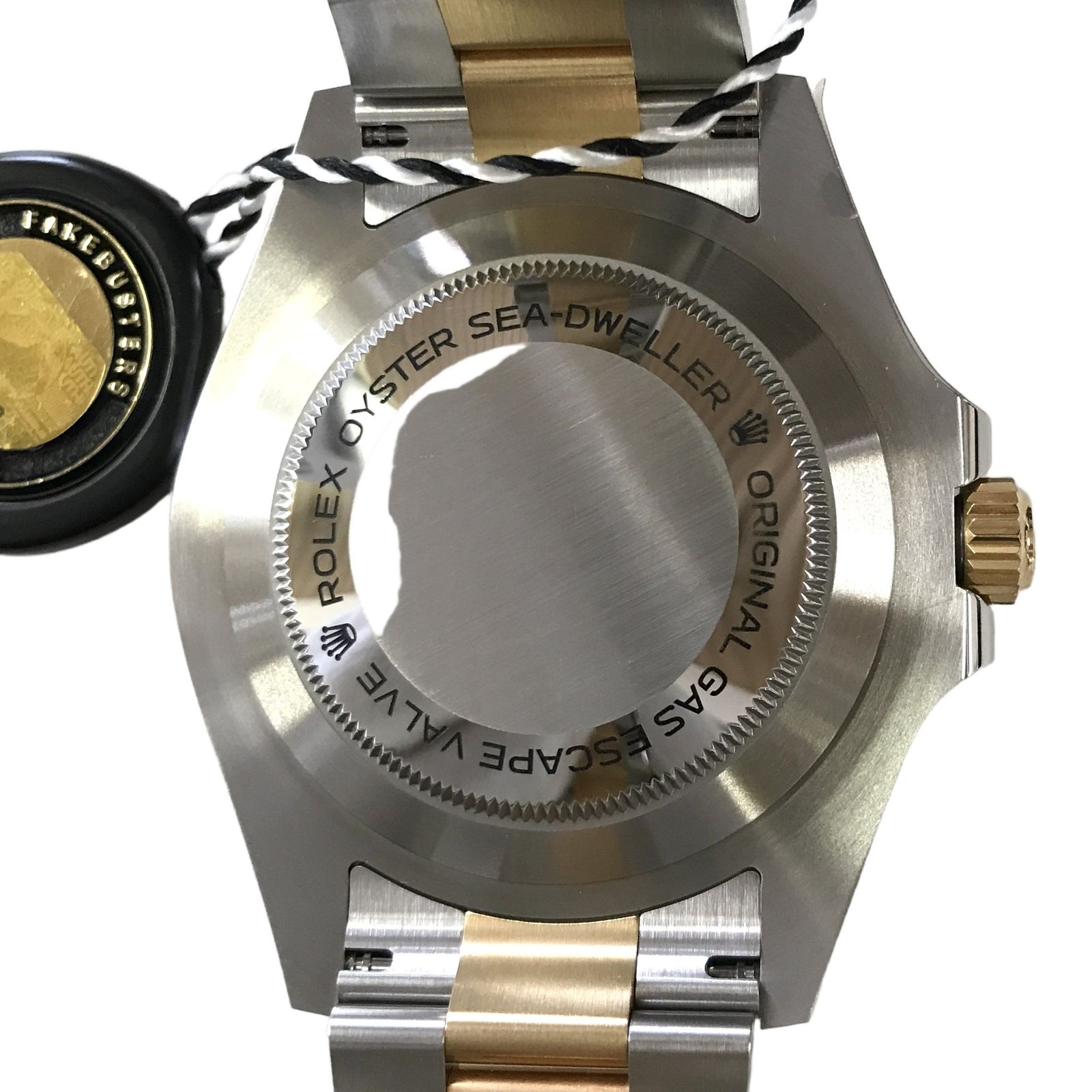 ロレックス ROLEX シードゥエラー SEA-DWELLER 126603 黒文字盤 ゴールド 自動巻き メンズ 腕時計 中古 程度良好 鑑定済 T11525470
