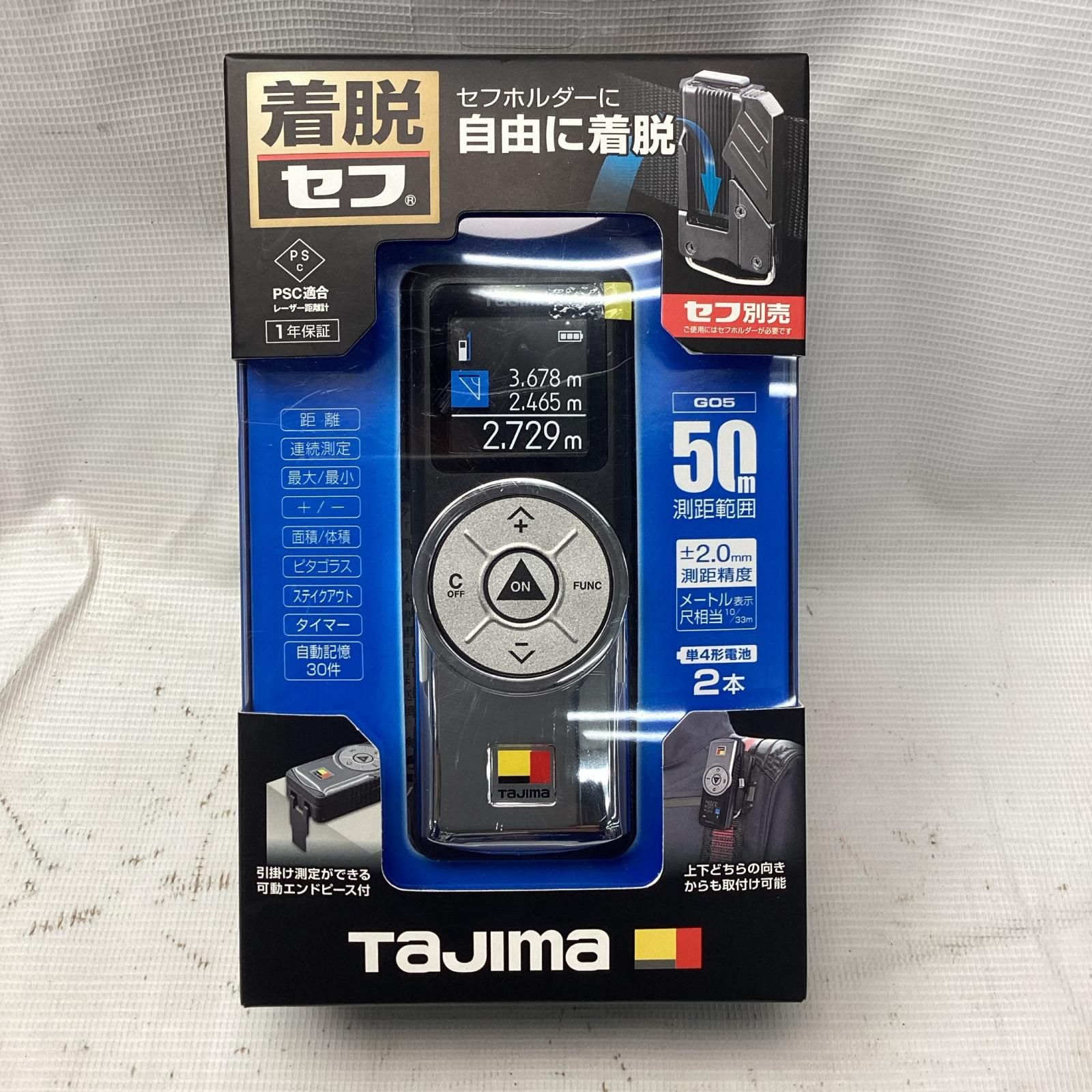 TAJIMA タジマ レーザー距離計 TSFLK-G05BK ブラック 未使用に近い 7,315円