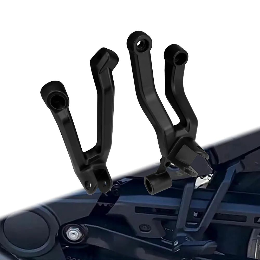 【ハーレー用】 フットレスト 取り付けキット ブラック アルミ製 リア フットペグ ステップ サポート マウント ハーレー スポーツスター ナイスター 975 RH975 2022-2025 年モデル 用