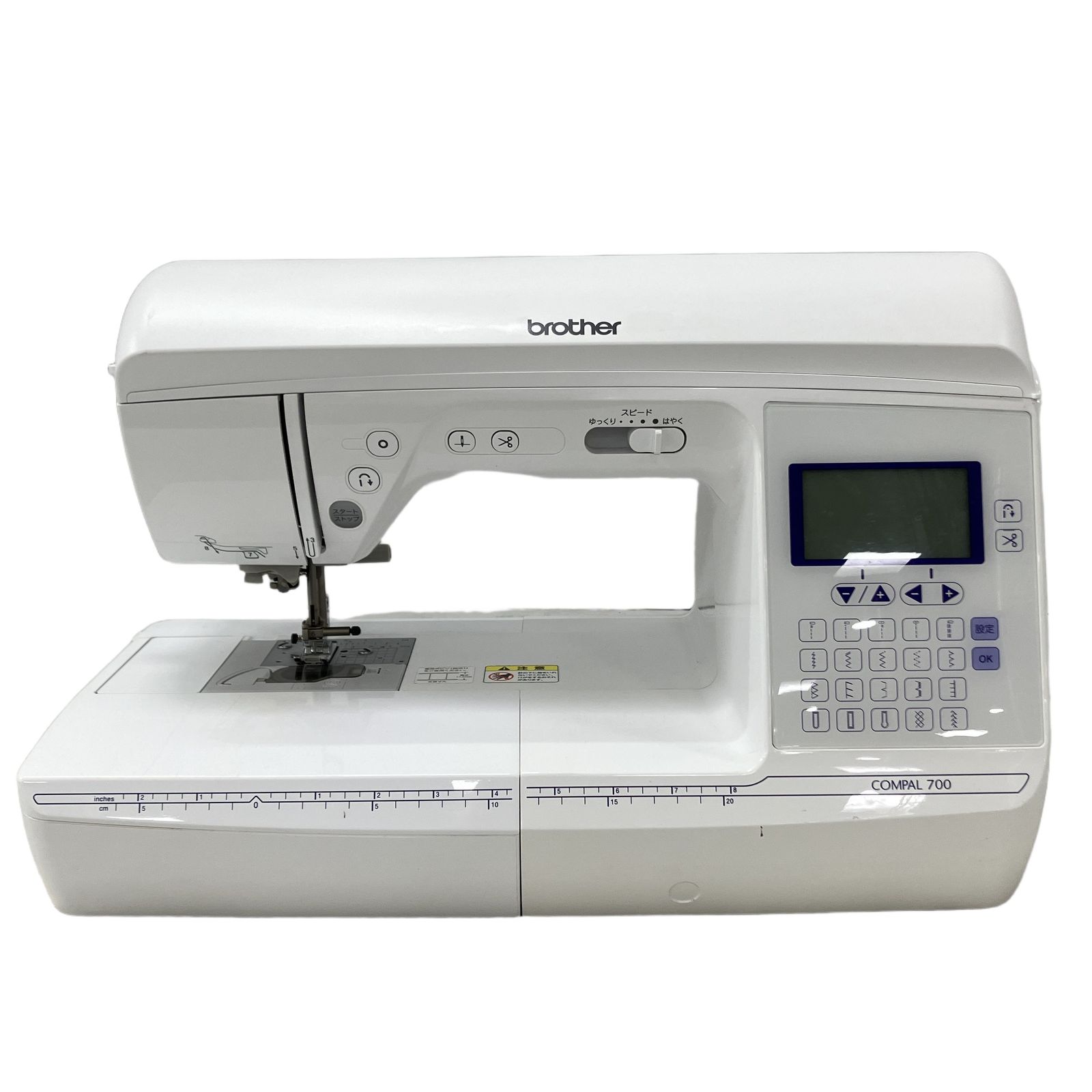 brother CPF2001 COMPAL 700 コンピューターミシン 家電 中古 H11515988