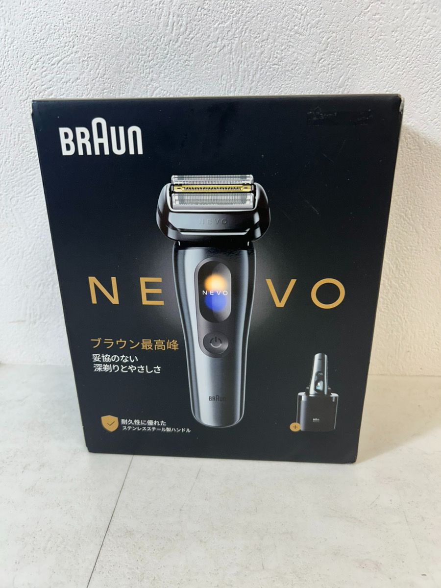 15829-08★新品未開封⭐︎BRAUN NEVO 電気シェーバー ブラウン最高峰モデル ♪★ 42,000円