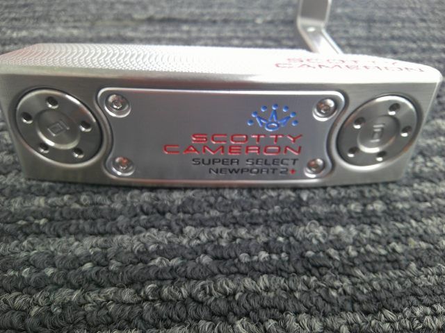 中古 パター タイトリスト SUPER SELECT NEWPORT2+ カスタム/オリジナルスチール[35]//3.5[5751]■博多