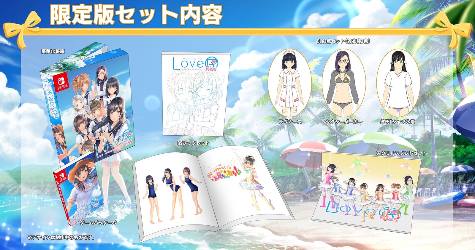 LoveR Kiss Endless Memories 限定版 -Switch [限定版・【Amazon.co.jp限定】なし] 13,082円