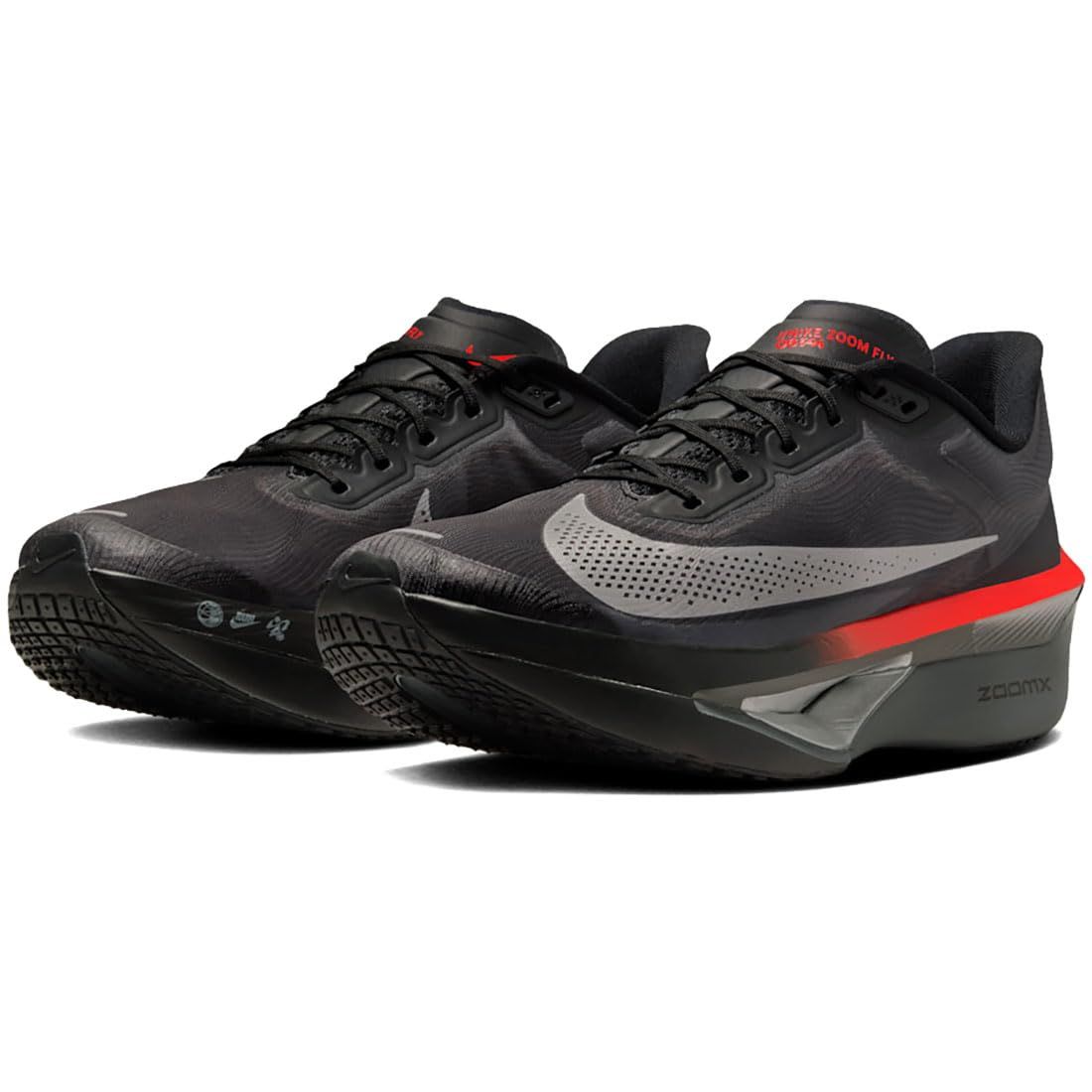 [ナイキ] ズーム フライ 6 ZOOM FLY 6 ブラック/ブライトクリムゾン/ウルフグレー/メタリックシルバー IR1995-010 27.5cm [27.5 cm]