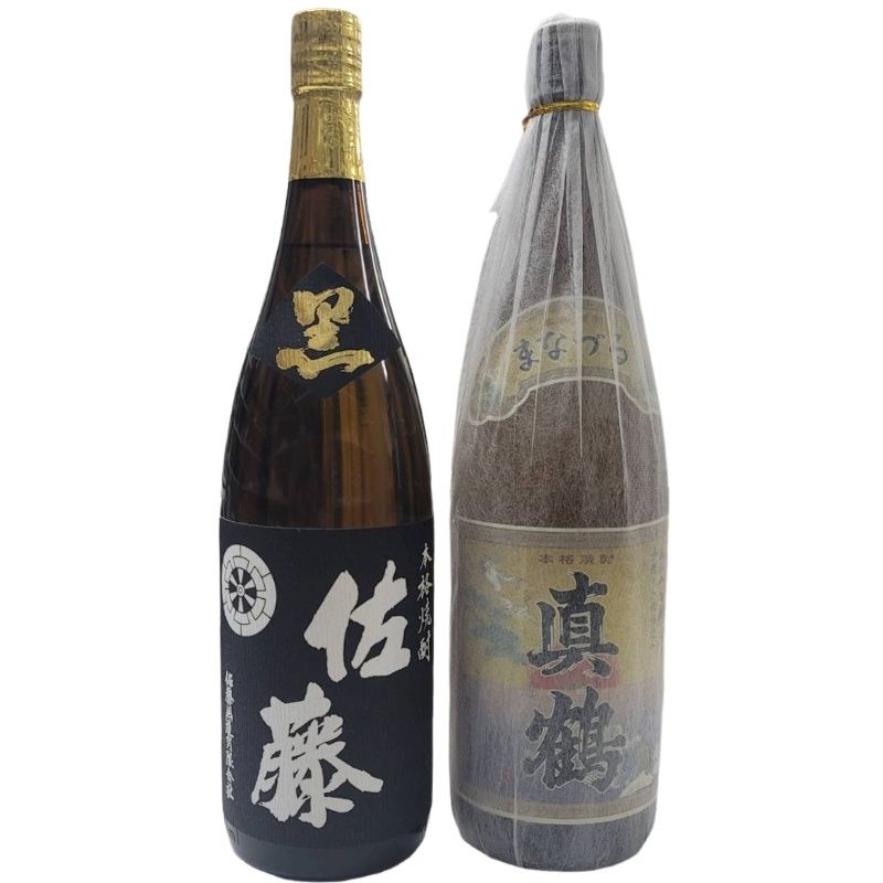 焼酎 真鶴×佐藤黒 1800ml 25度 萬膳酒造×佐藤酒造 【新品未開栓品】 42608K153154