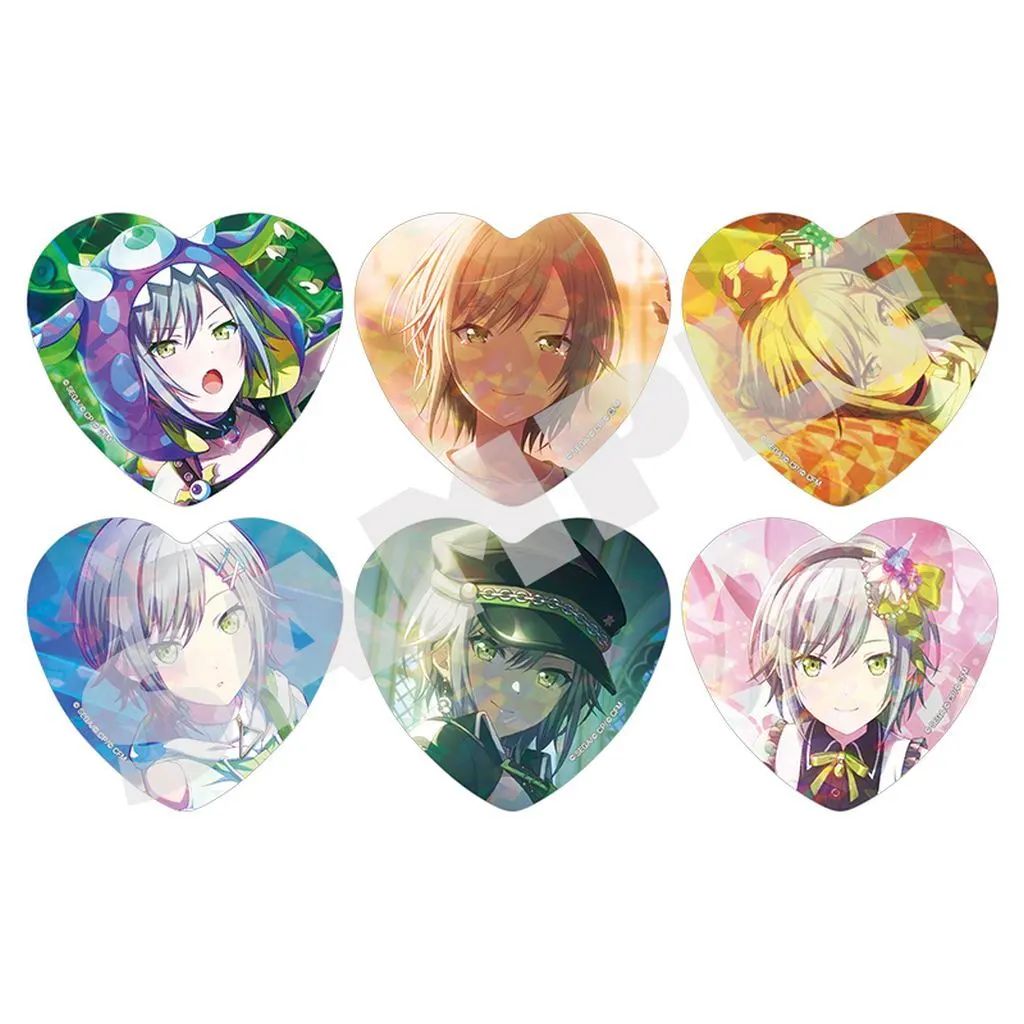 [Brand New] Badge Bins [Box] Project Sekai Colorful Stage! feat. Hatsune Miku H/Art Collection Can Badges vol.1 Shiho Hino Mori
