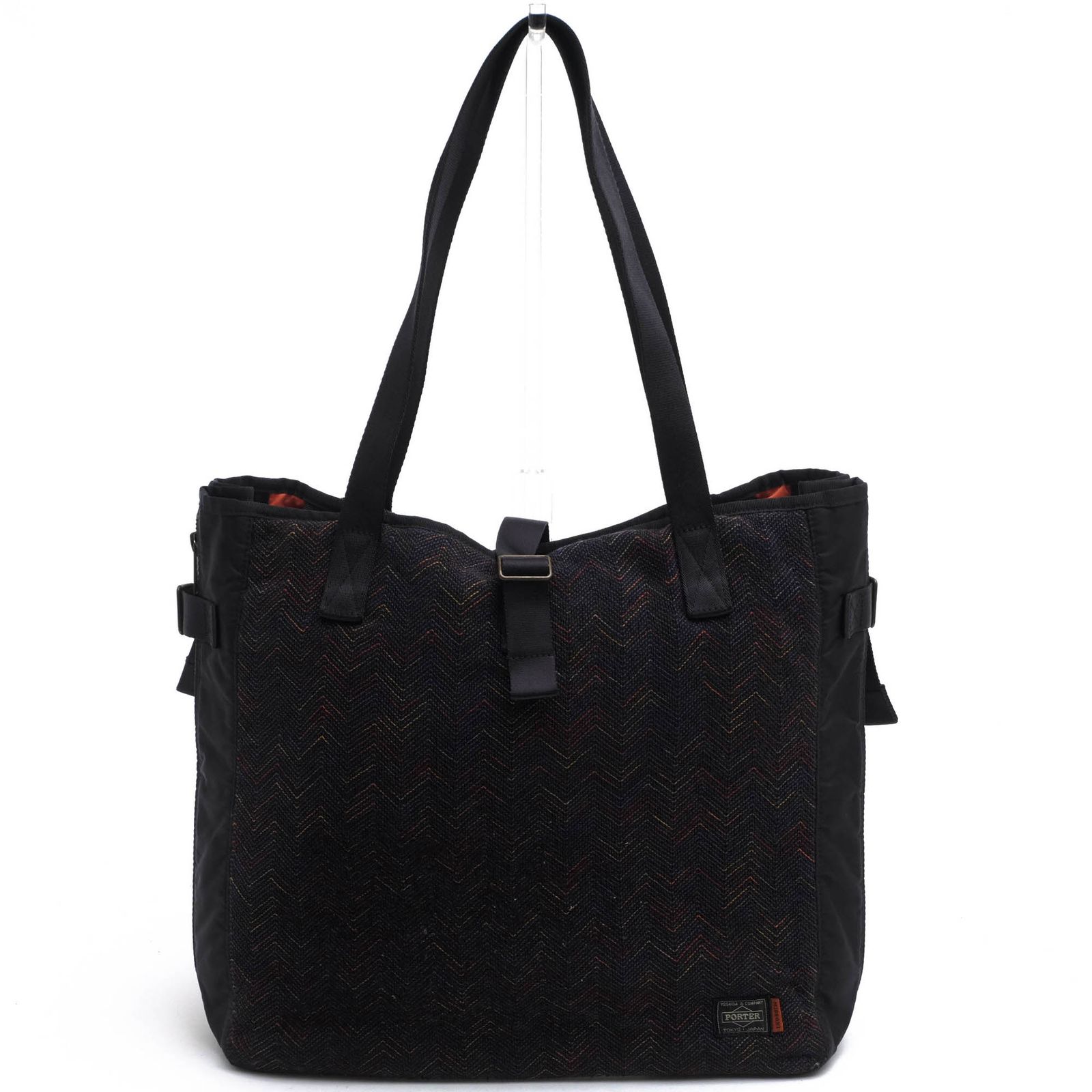 Porter Yoshida Bag/PORTER Bag Tote Bag Handbag for Men Men Cotton Cotton Canvas Navy Navy Blue A4 Size Storage Unisex Unisex