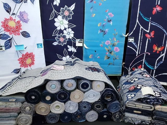 平和屋本店■浴衣反物 まとめて 45点 蝶 花柄 三勝染 香蘭ゆかた 江戸秀粹染 など 全て未使用 ppp4126 41,665円