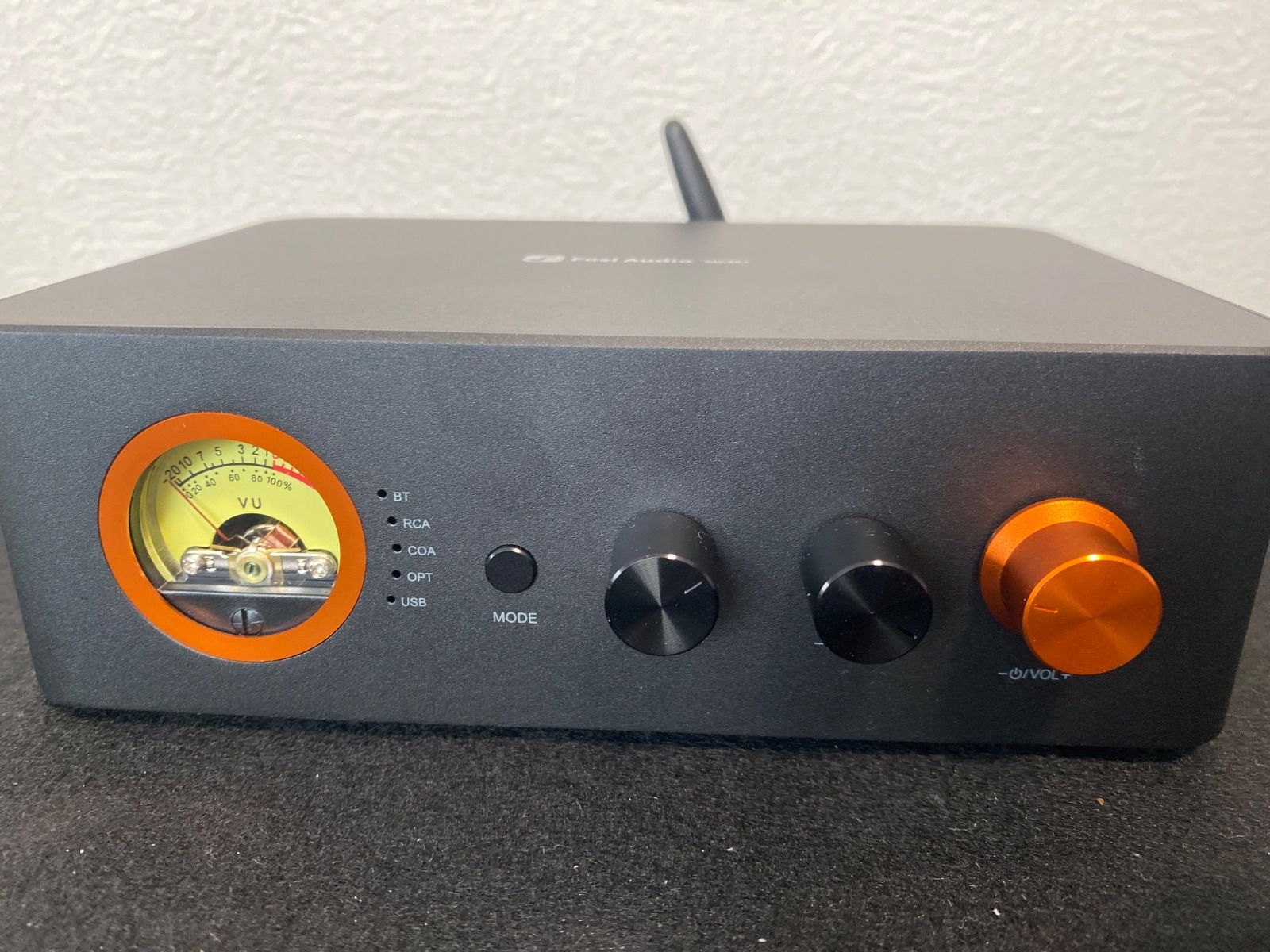 【美品】Fosi Audio MC351 2.1ch 功放 (DAC内蔵 / 複古VUメーター / 32V 5A電源付)