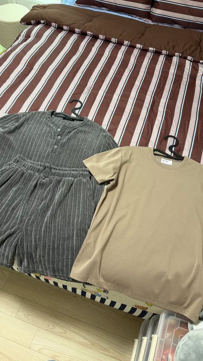 コーデュロイ 半袖Tシャツ セット 新品 (レイヤードTシャツ セット 新品)