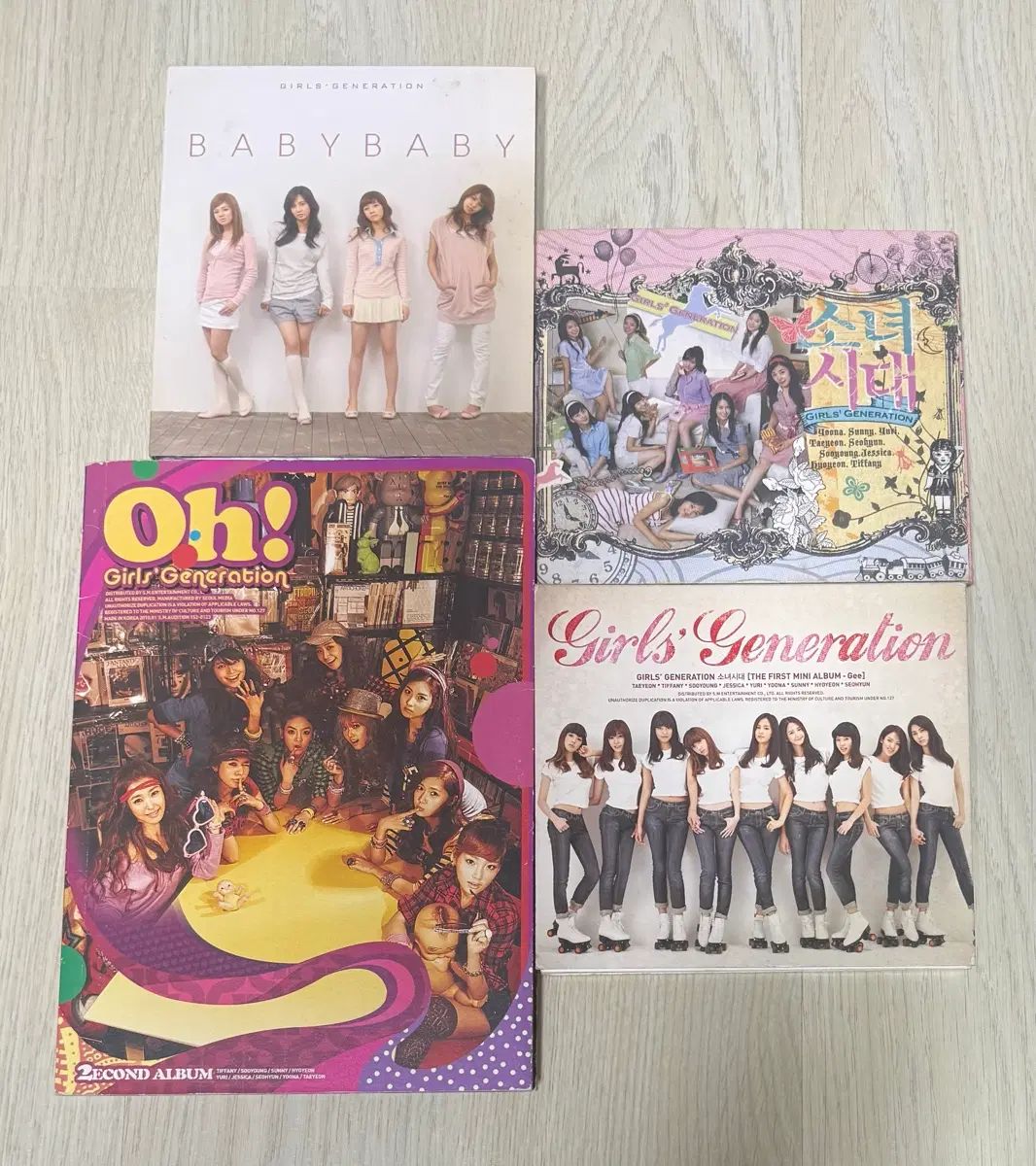 GIRLS' GENERATION(少女時代・SNSD) CD まとめ売り