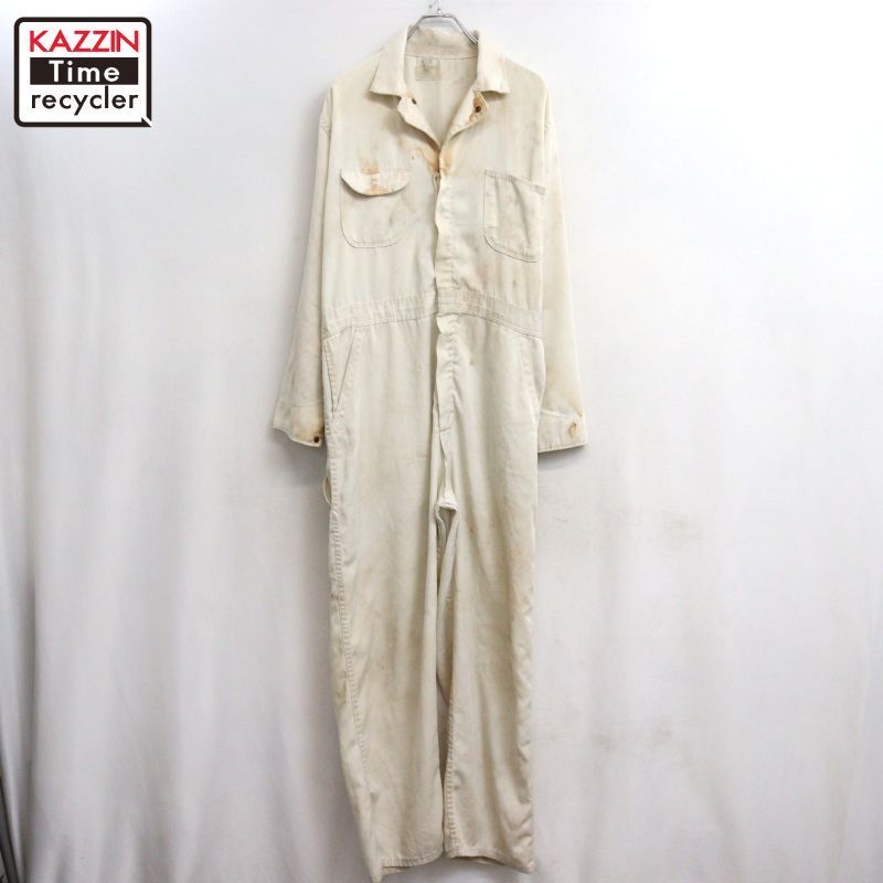 60s vintage BLUEBELL 斜めベル つなぎ メンズ XL~サイズ相当 ビッグサイズ オーバーサイズ