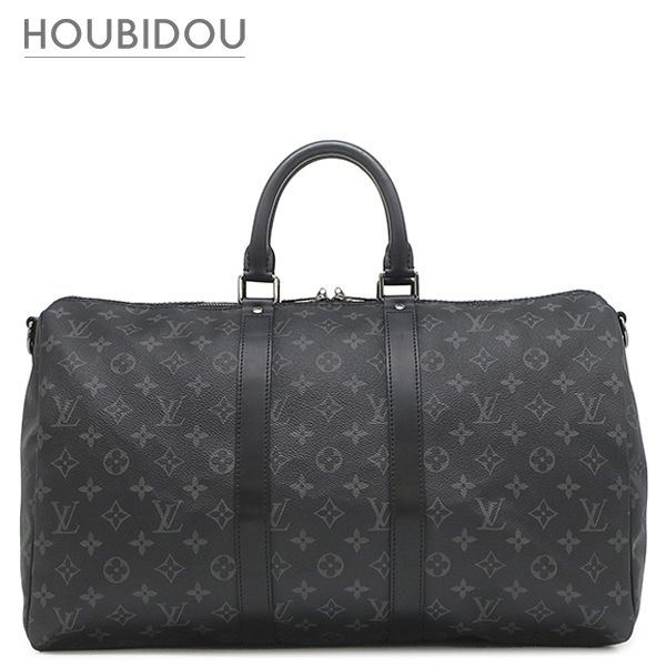 ルイヴィトン LOUIS VUITTON ボストンバッグ キーポル バンドリエール 45 モノグラムエクリプス モノグラムエクリプス ガンメタル金具 旅行バッグ M40569 DU1109【中古】