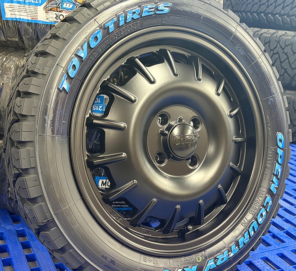 ハスラー タフト デリカミニ ウェイク タイヤホイールセット トーヨー オープンカントリー RT 165/60R15 15インチ Bounty NOEL