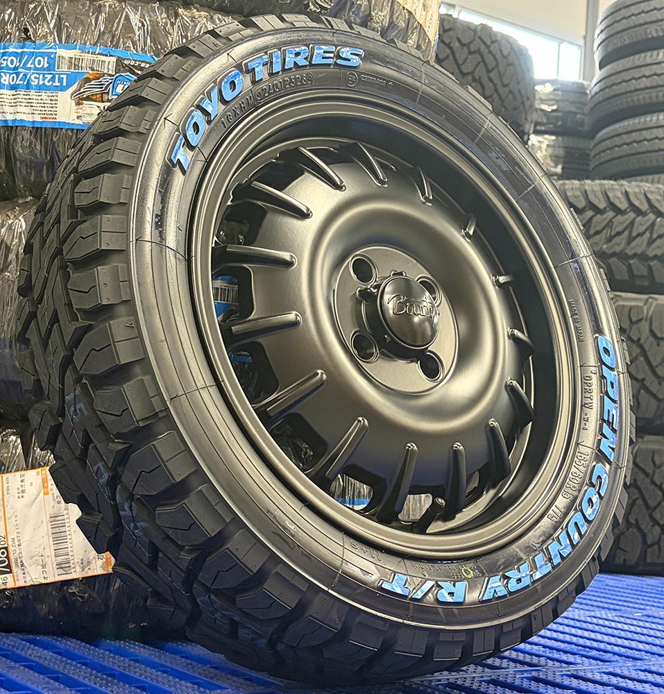 【新品4本セット】三菱 デリカミニ タイヤホイール セット 15インチ TOYO オープンカントリー RT 165/60R15 Bounty NOEL