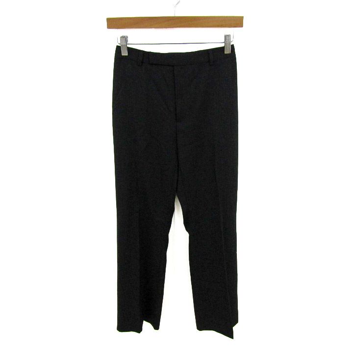 アンタイトル パンツ ボトムス ウール 日本製 レディース 1サイズ ブラック UNTITLED 【中古】