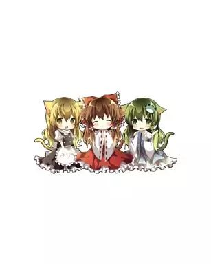 [Used] Doujin Mobile, PC, Game Accessory Related [Touhou Project] iPhone 5 Case Hakurei Reimu & Kirisame Marisa & Higashifuya Sanae (Chiruku) /Aa Saikai (Ahhh So Kai)