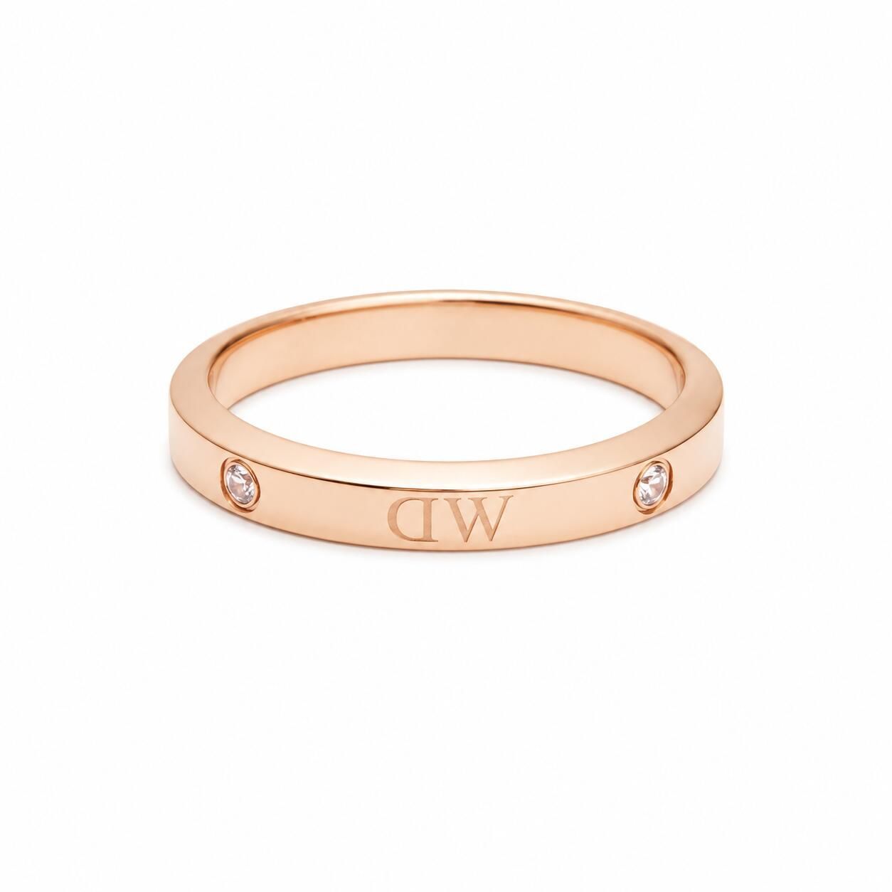 【ギフト対応可】ダニエルウェリントン DANIEL WELLINGTON リング Classic Lumine Ring Rose Gold 指輪 ローズゴールド アクセサリー ジュエリー 人気 ブランド おしゃれ 誕生日 記念 プレゼント ギフト 送料無料