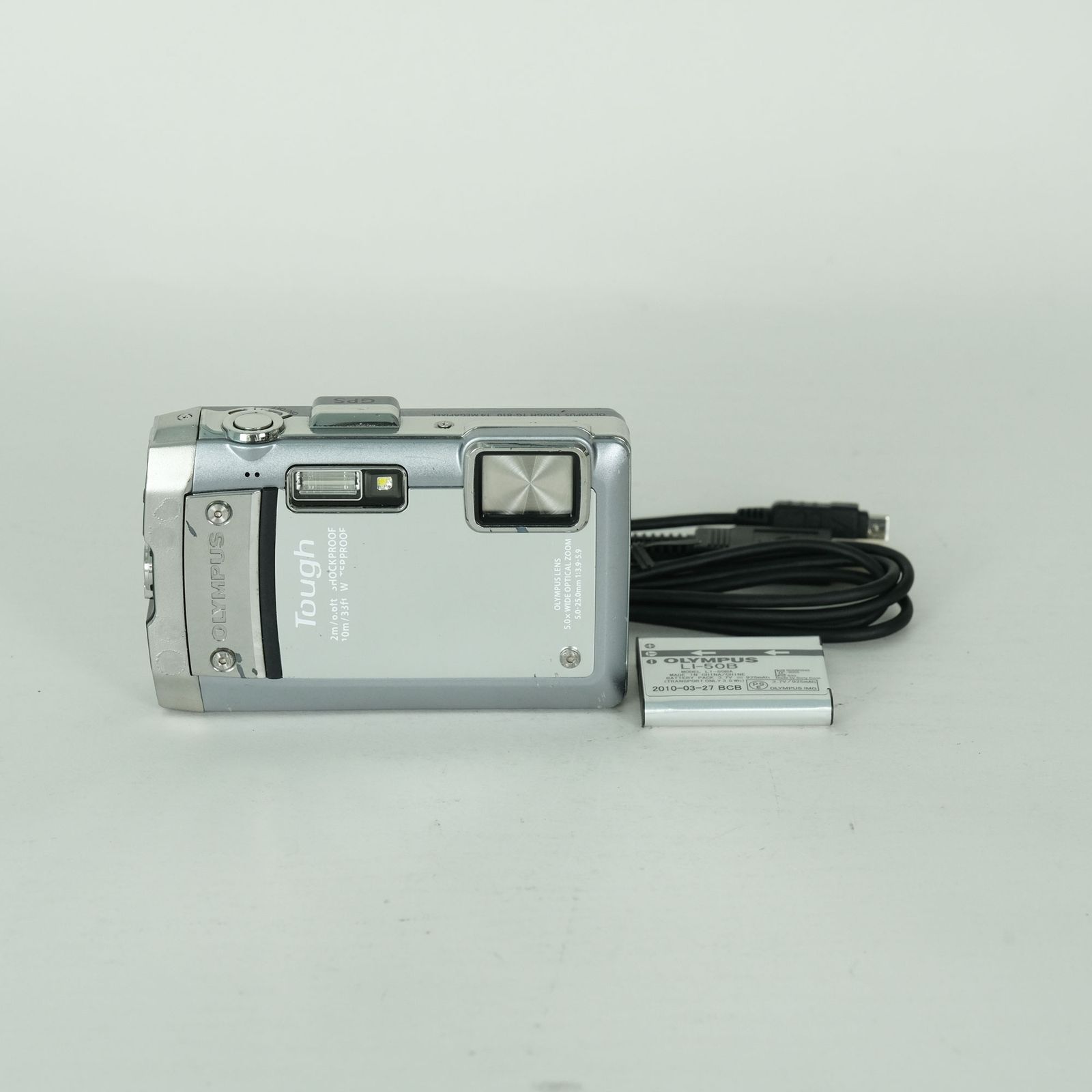 [Moderate] OLYMPUS Tough TG-810 Silver | Compact Digital Camera