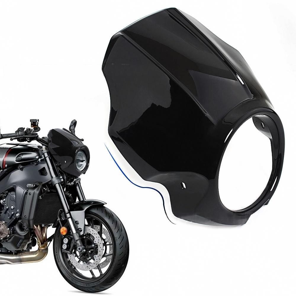 ヤマハ YAMAHA BOLT XVS950 フロント ヘッドライトカウル ライトカバー ピアノブラック フロントカウル 外装パーツ ドレスアップ アクセント