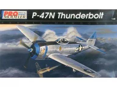 [Used] Plastic model 1/48 P-47N Thunderbolt [85-5929]