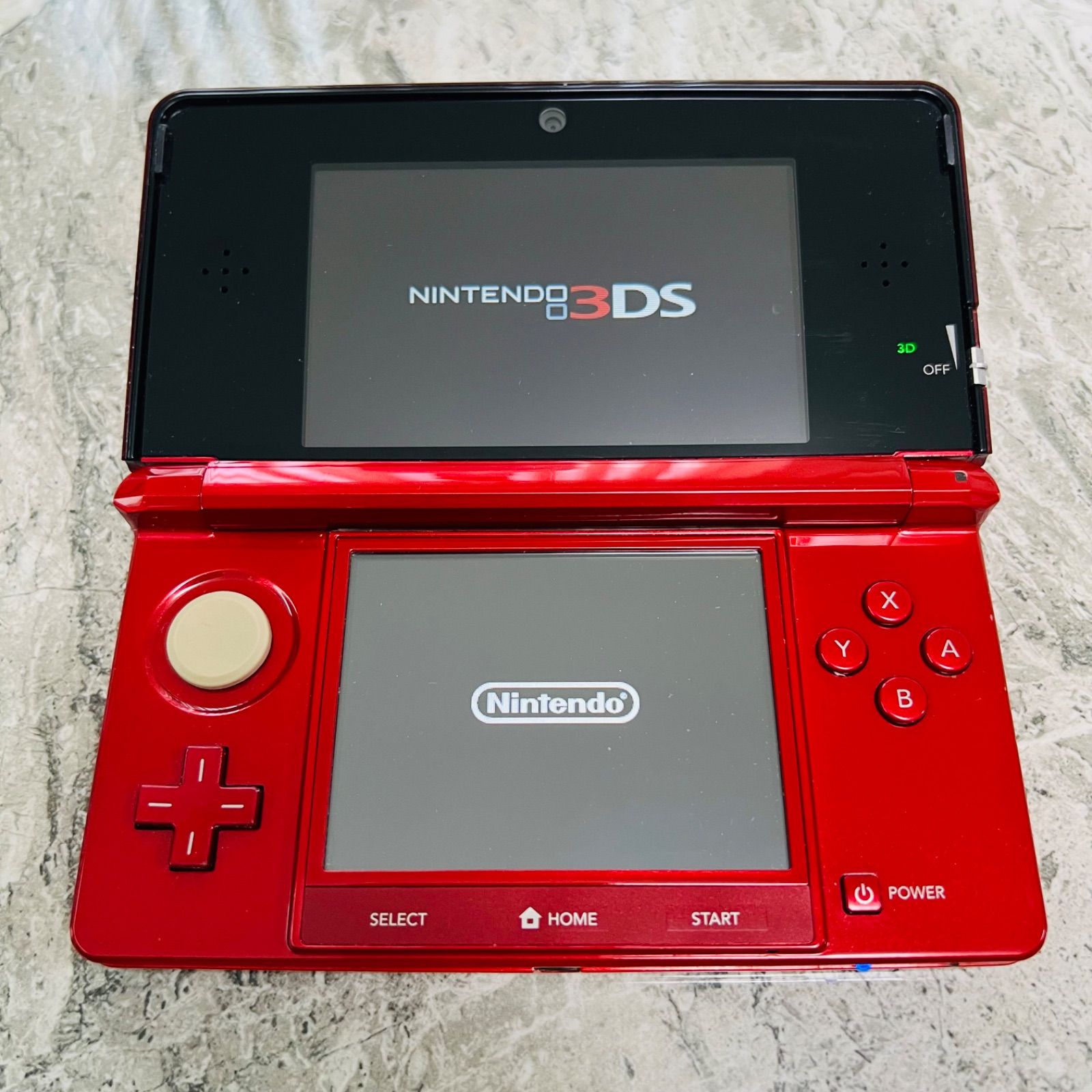 【完動品】NINTENDO 3DS フレアレッド 9,890円