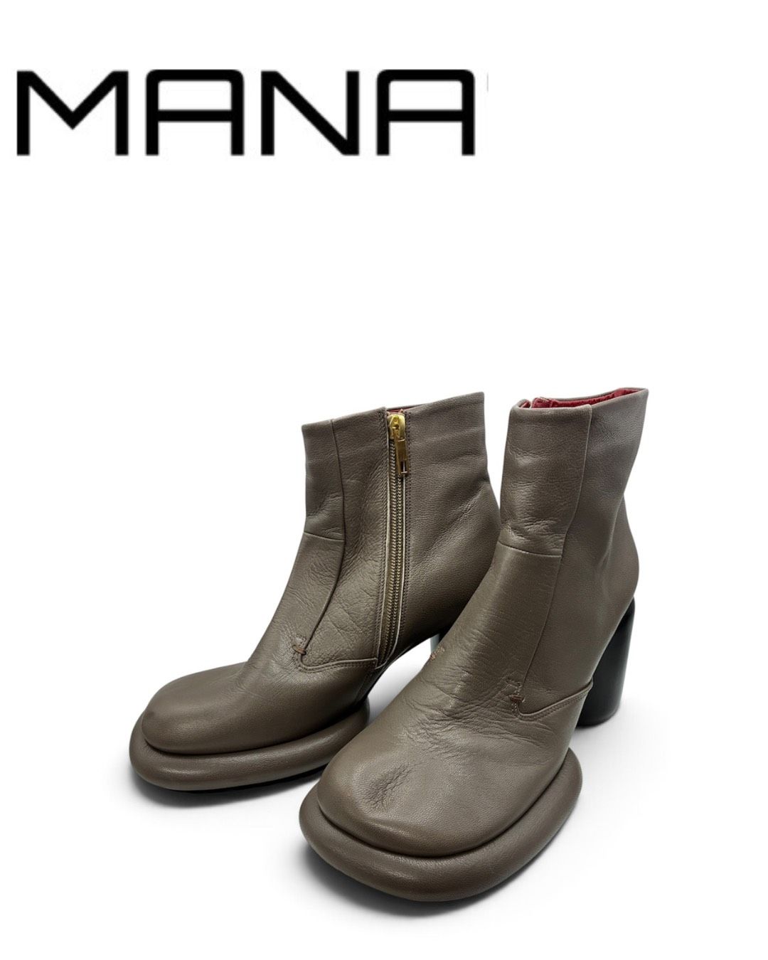 MANA　マナ　チューブストーム　ショートブーツ　ブーツ　38