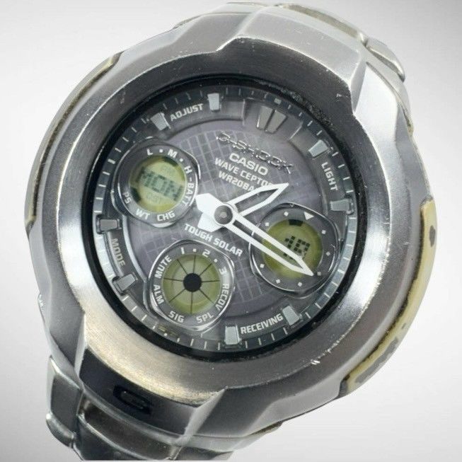 [Working Product] CASIO Casio G-SHOCK GW-1700TDJ Tough Solar Radio Wave Gray Dial Men's Watch Analog/Digital