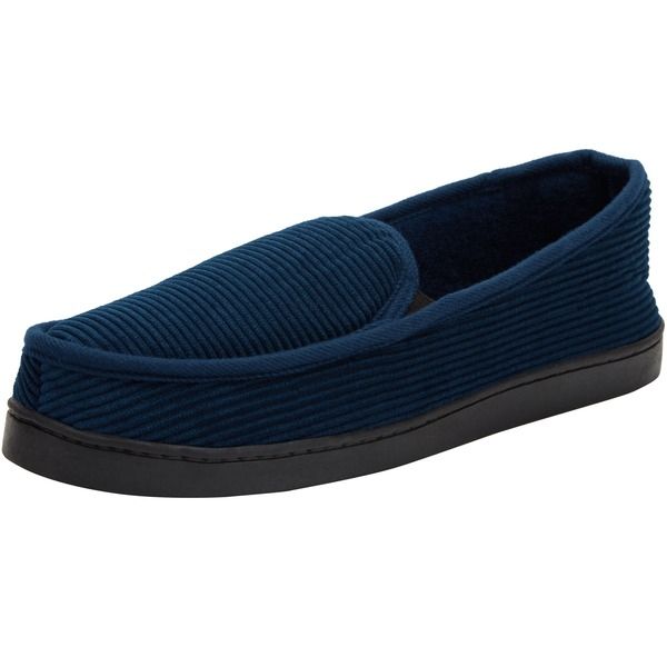 キングサイズ メンズ シューズ サンダル コーデュロイ コットン KingSize Cotton Corduroy Slippers Navy ネイビー