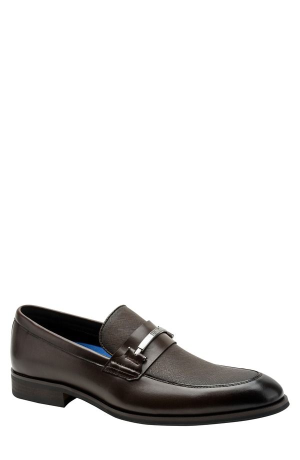 ケネスコール メンズ シューズ スリッポン・ローファー Kenneth Cole Reaction Marco Bit Loafer Men BROWN ブラウン