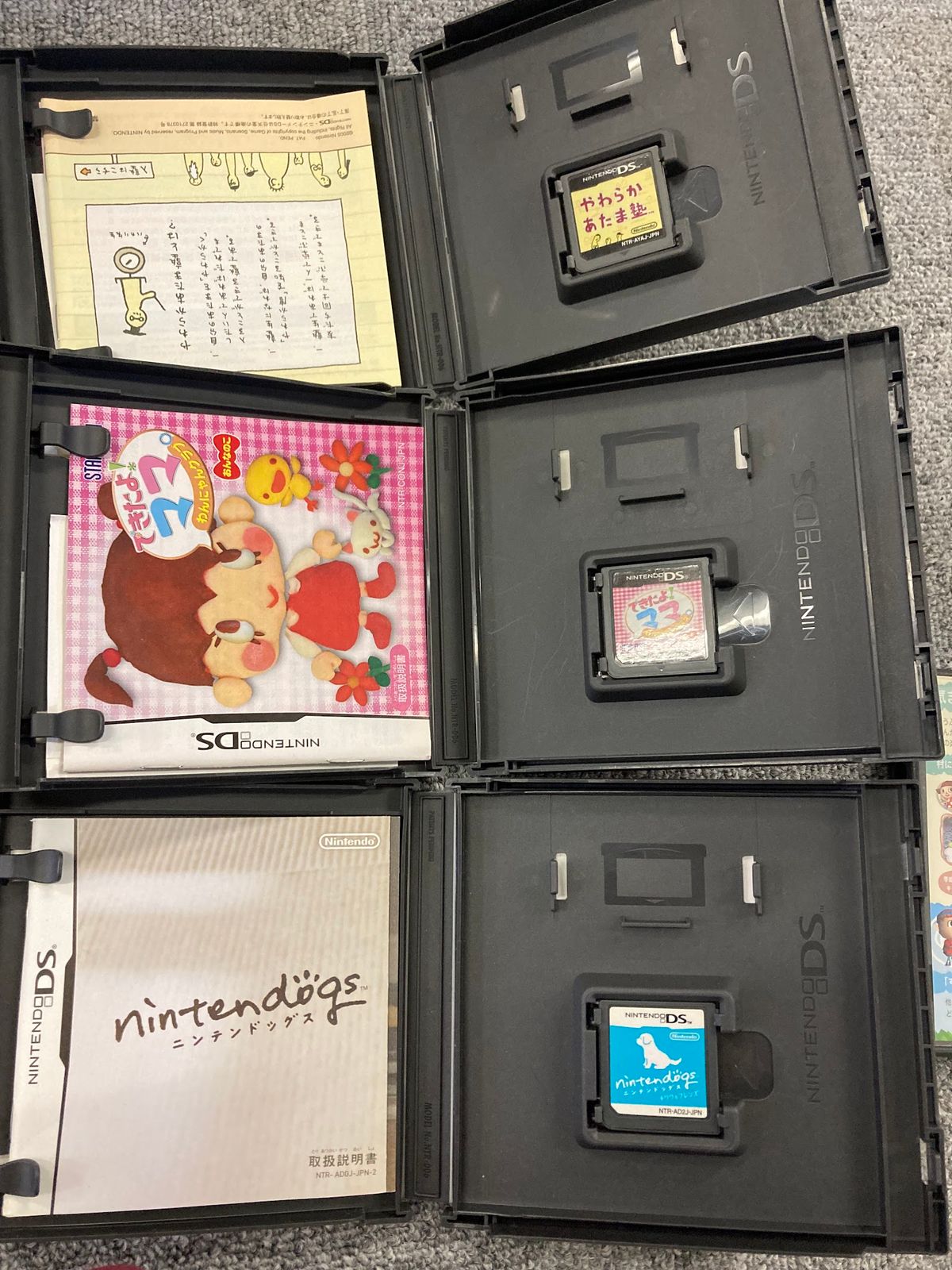 ＋【動作未確認】Nintendo DS ソフト まとめ売り ケース付【ゲーム
