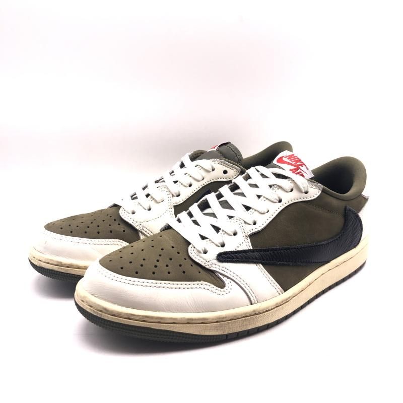 【中古】Travis Scott × Nike Air Jordan 1 Low OG SP 