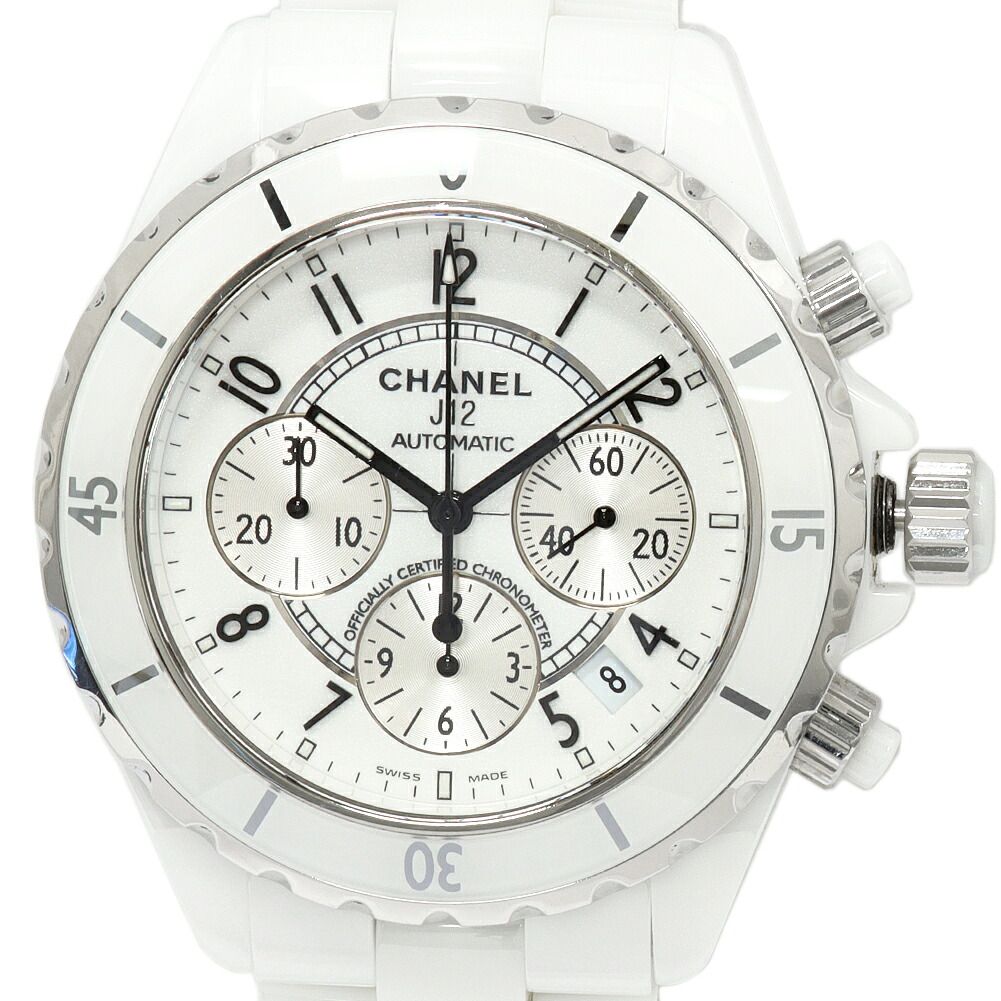 シャネル J12 41ミリ クロノ H1007 メンズ 240,450円