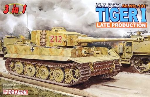 【中古】プラモデル 1/35 Pz.Kpwfw. Sd.Kfz.181 TIGER I LATE PRODUCTION 「’39-’45 SERIES」 マジックトラック仕様 [DR6253SP]