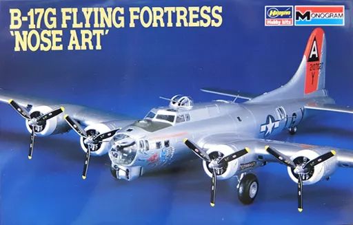 [Used] Plastic Model 1/48 B-17G Flying Fortress Nose Art “HM26” [86026]