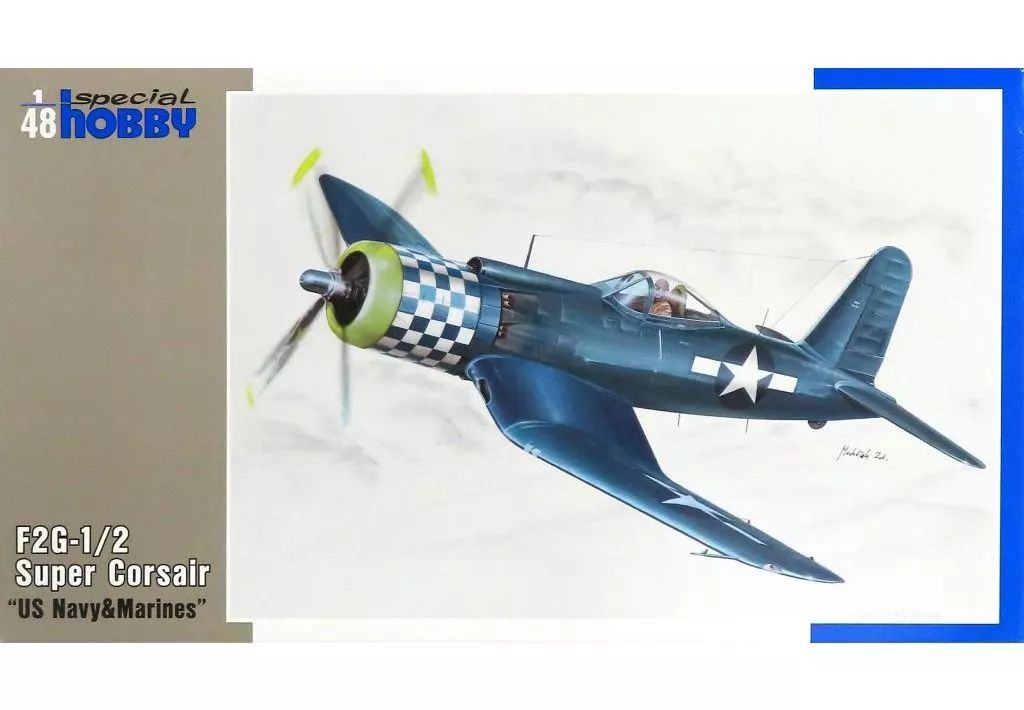 [Used] Plastic Model 1/48 F2G-1/2 Super Corsair “Us Navy & Marines” [SH48079]