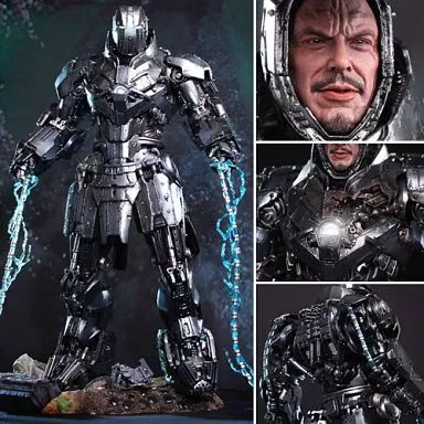 【中古】フィギュア ウィップラッシュ・マーク2 「アイアンマン2」 ムービー・マスターピース DIECAST 1/6 アクションフィギュア