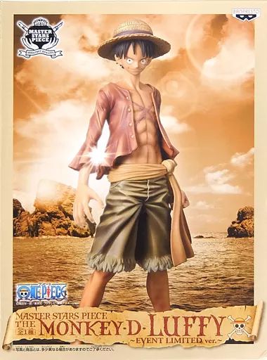 【中古】フィギュア モンキー・D・ルフィ EVENT Limited Ver. 「ワンピース」 MASTER STARS PIECE THE MONKEY・D・LUFFY バンプレスト博覧会2012限定