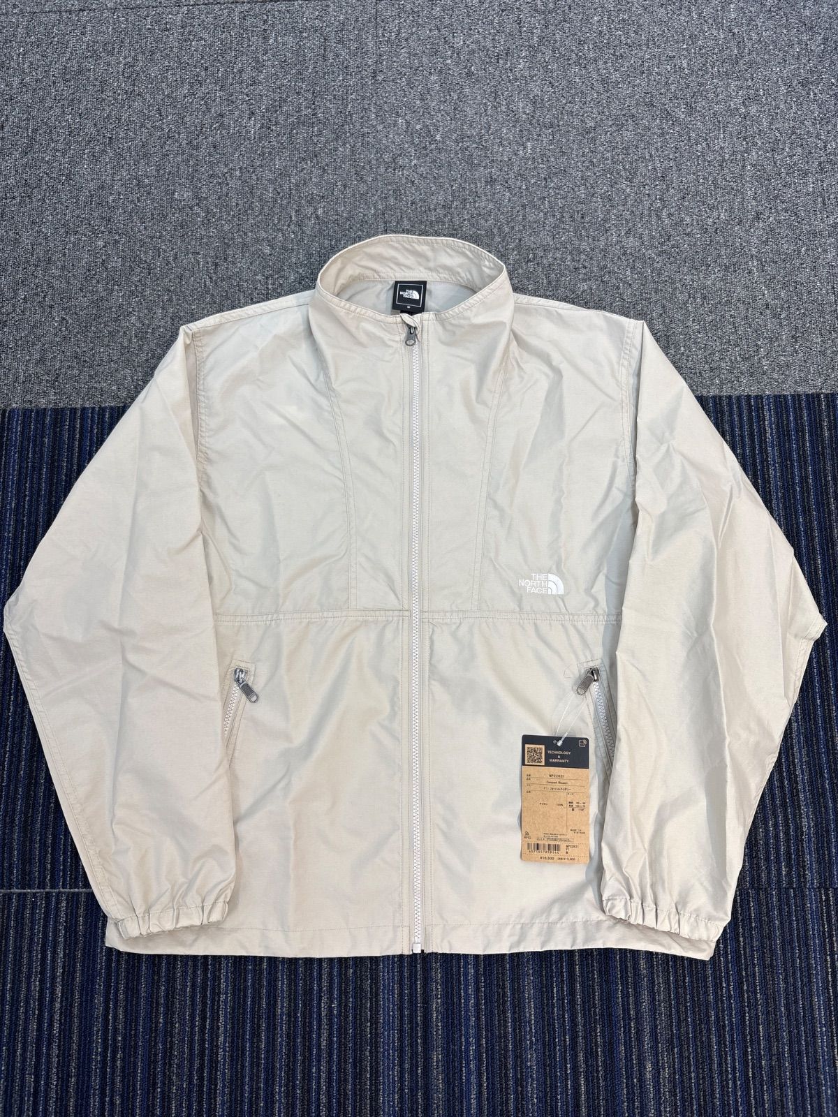 【タグ付き未使用品！】THE NORTH FACE compact blouson コンパクトブルゾン ナイロンジャケット Mサイズ 送料無料♪