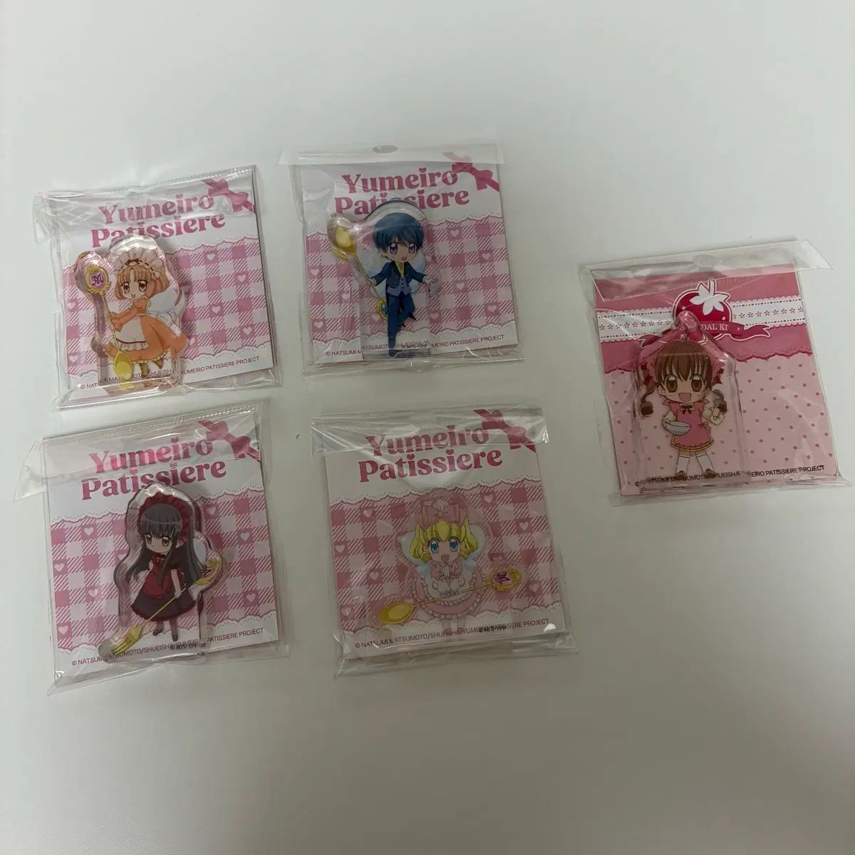 夢色パティシエール スイート妖精 アクリル ブロック バニラ カフェ ショコラ キャラメル いちご 5,857円