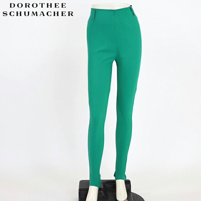 ドロシー・シューマッハ DOROTHEE SCHUMACHER レディース スパッツ・レギンス レギンス グリーン系（サイズ/2）sk0103 8,986円
