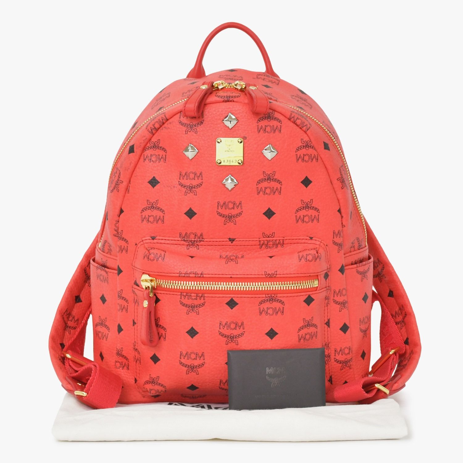 極美品 MCM エムシーエム ヴェセトス リュック デイパック バック 