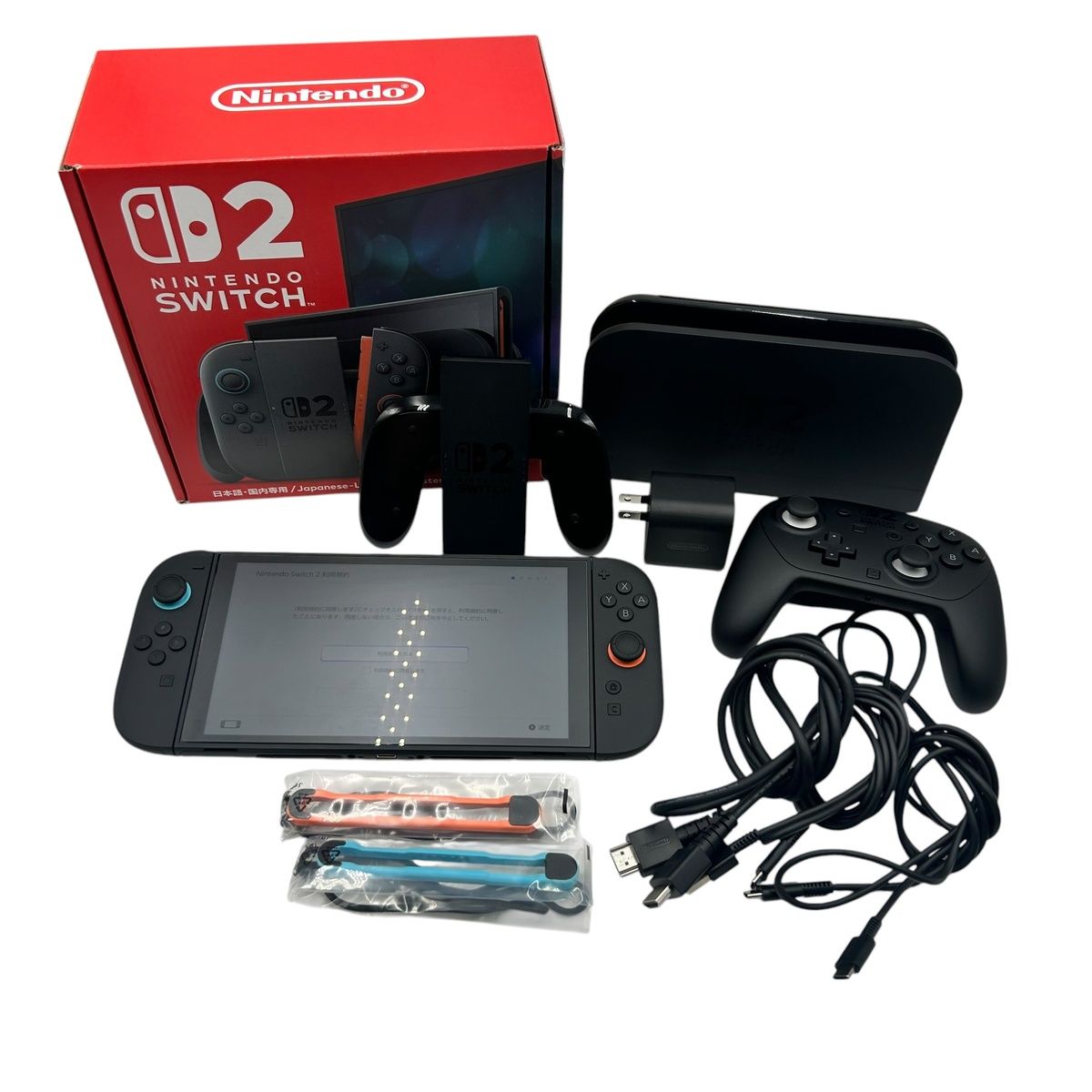 ■ 美品 任天堂 ニンテンドー Nintendo Switch 2 ニンテンドースイッチ2 本体 セット Proコントローラー ドック 箱付き 2786964,2786964 31,850円