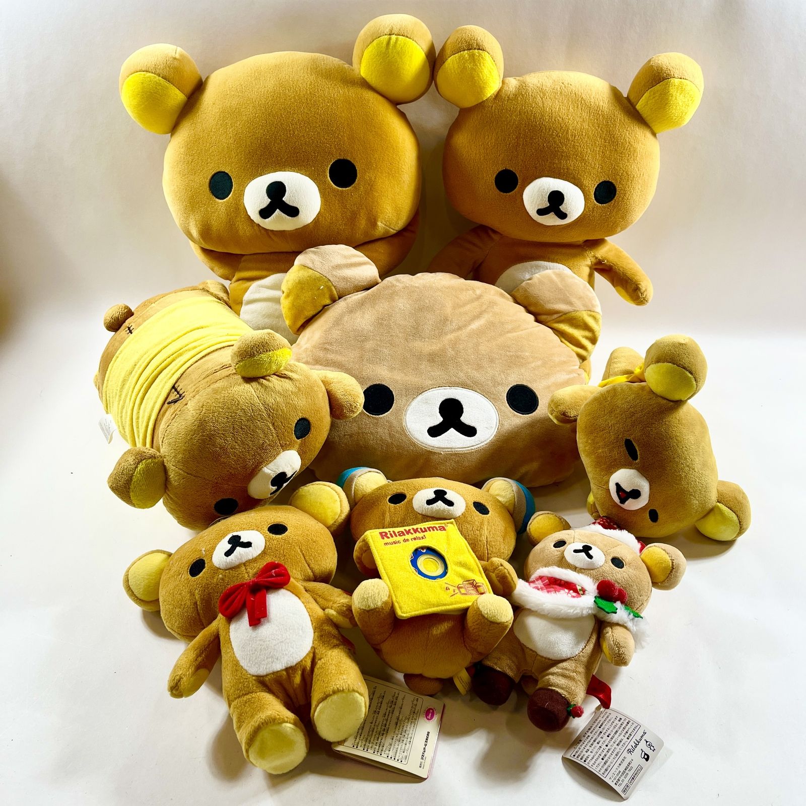 ★ リラックマ グッズ ぬいぐるみ マスコット 8点 まとめ商品 San-X サンエックス 現状品 2.46kg