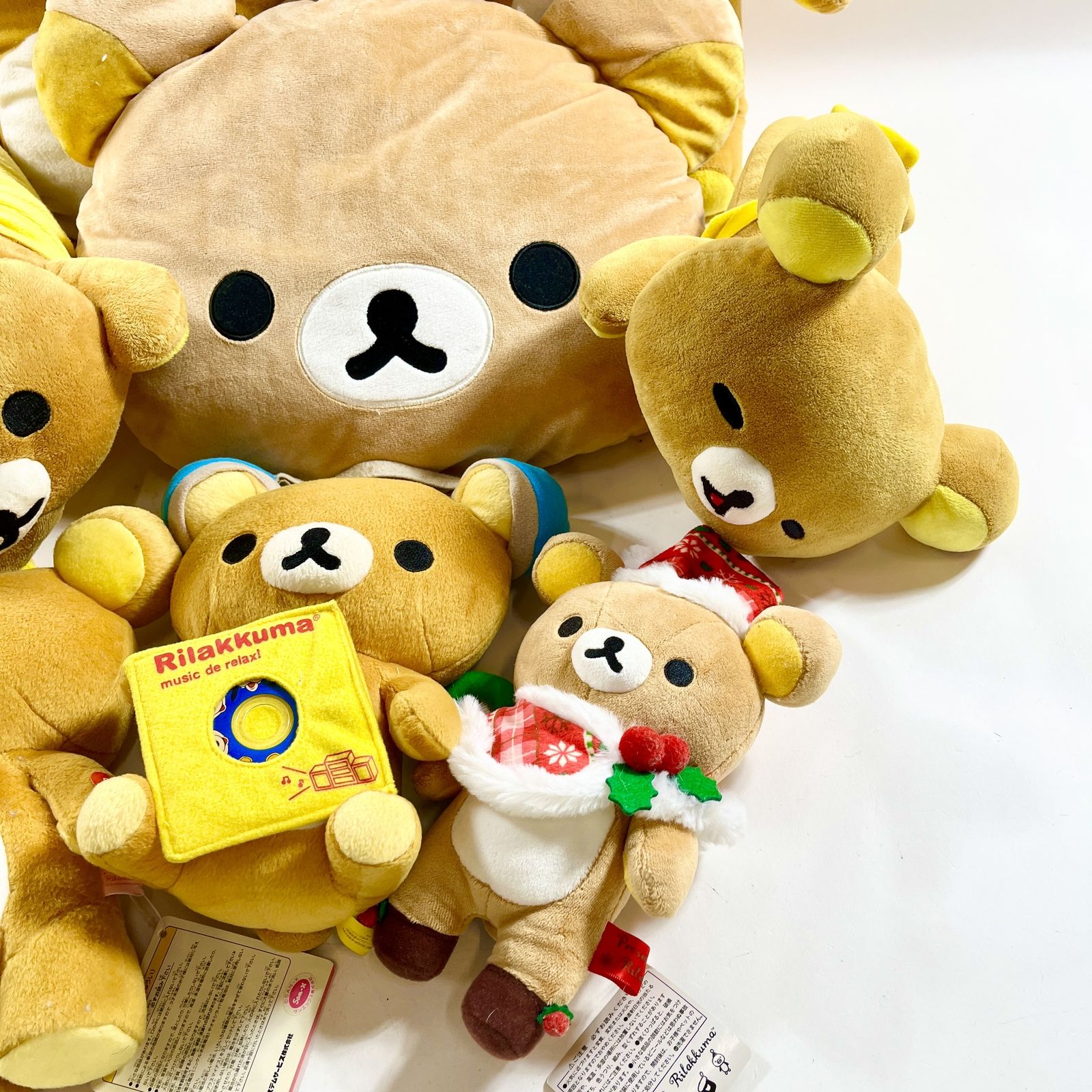 ★ リラックマ グッズ ぬいぐるみ マスコット 8点 まとめ商品 San-X サンエックス 現状品 2.46kg