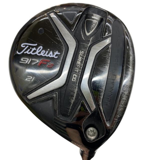 【中古】 タイトリスト 917 F2 21° フェアウェイウッド FW Titleist Speeder 517 (フレックスS) メンズ 男性用 右利き 右用 Cランク ゴルフクラブ 9,351円