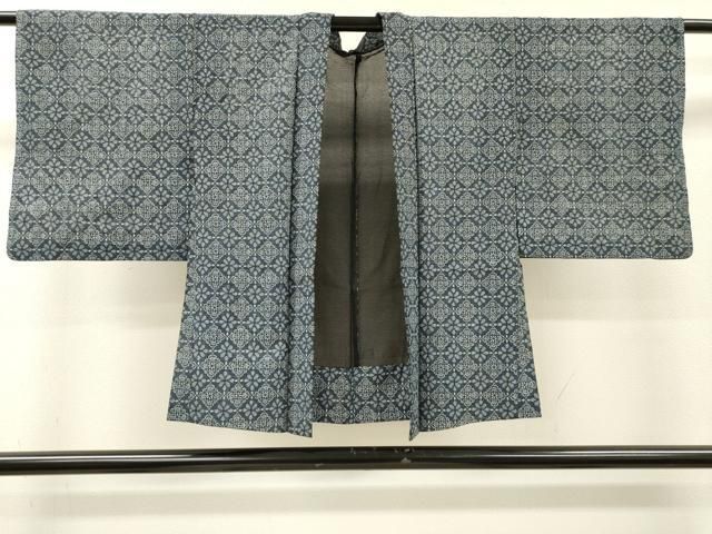 平和屋着物▽羽織　スリーシーズン　春夏秋　塵除け　花菱文　正絹　逸品　DABI7016fe 7,007円