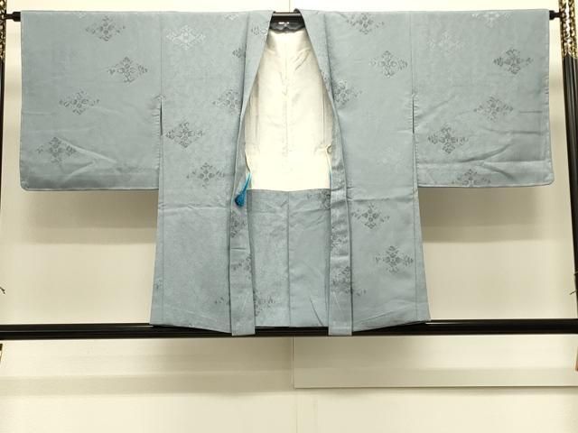 平和屋着物＃羽織　地紋起こし　花菱文　正絹　逸品　未使用　CABK3343in